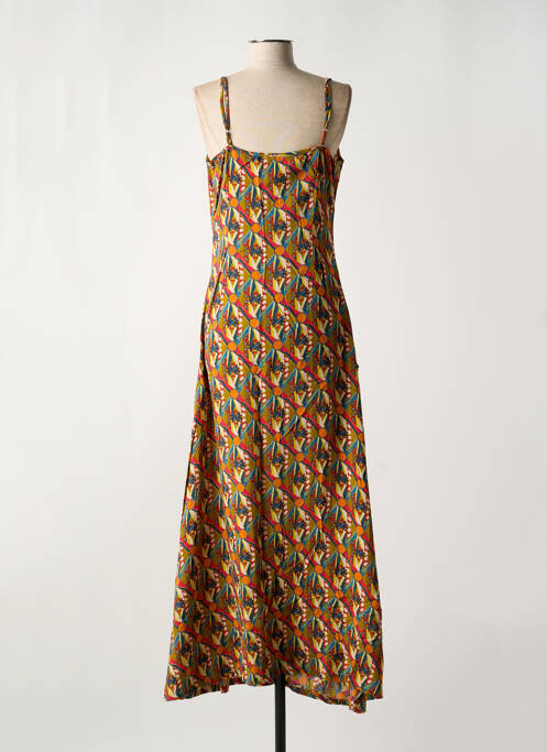 Rochie lungă portocaliu KALI YOG femeie