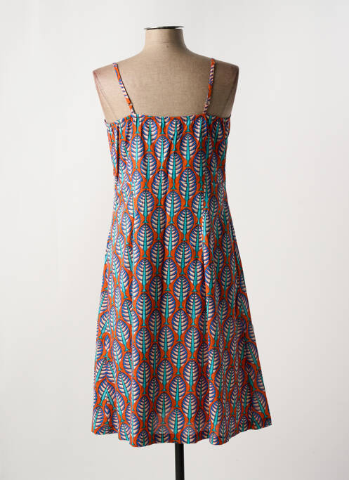 Rochie midi portocaliu KALI YOG femeie