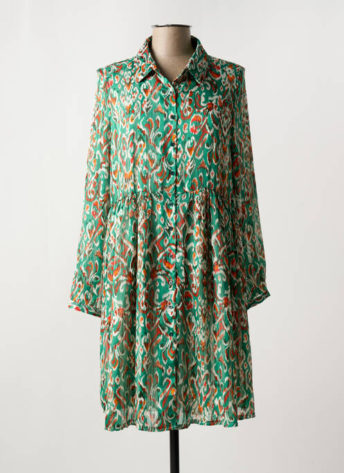 Rochie midi verde LILIE PLUS femeie