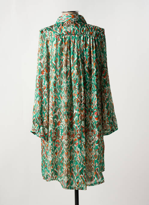 Rochie midi verde LILIE PLUS femeie