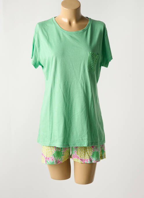 Pijamale scurte verde MASSANA femeie