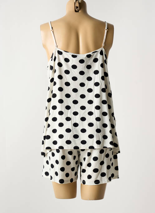 Pijamale scurte alb MASSANA femeie