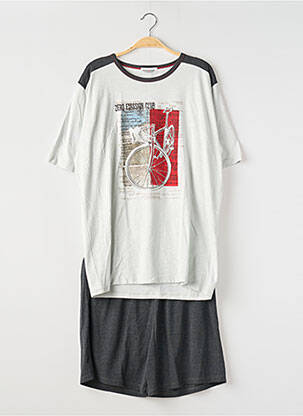 Pijama gri MASSANA bărbat