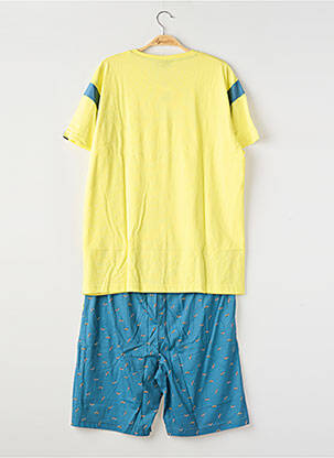 Pijama pantaloni scurți verde ARTHUR bărbat
