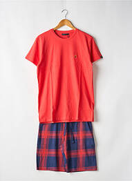 Pijama pantaloni scurți roșu ARTHUR homme