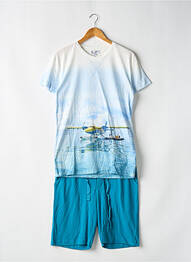 Pijama pantaloni scurți albastru ARTHUR homme