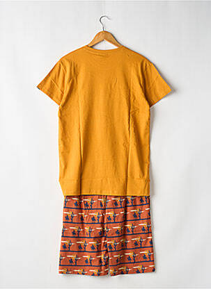 Pijama pantaloni scurți galben ARTHUR bărbat