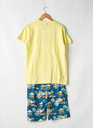 Pijama pantaloni scurți verde ARTHUR bărbat