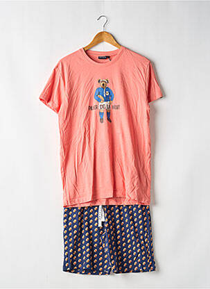 Pijama portocaliu ARTHUR bărbat