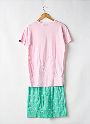 Pijama pantaloni scurți roz ARTHUR bărbat