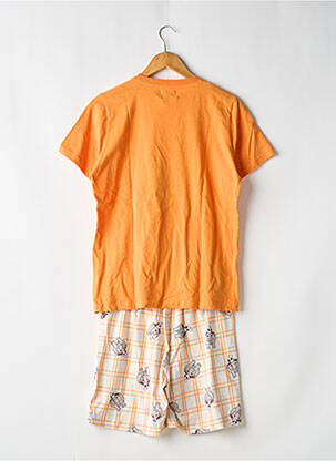 Pijama țesătură jerseu galben COUP DE COEUR femeie