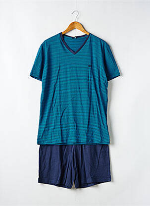 Pijamale scurte albastru HOM bărbat