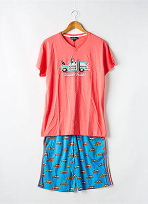 Pijamale scurte portocaliu ARTHUR bărbat