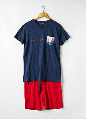 Pijamale scurte albastru ARTHUR bărbat