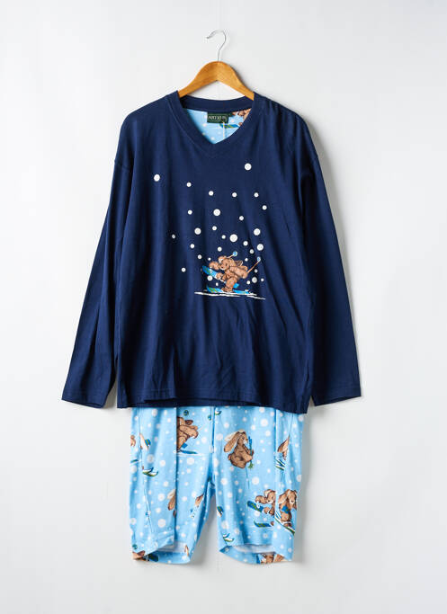 Pijamale scurte albastru ARTHUR bărbat