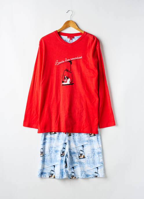 Pijamale scurte roșu ARTHUR bărbat