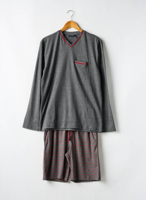 Pijamale scurte gri ARTHUR bărbat