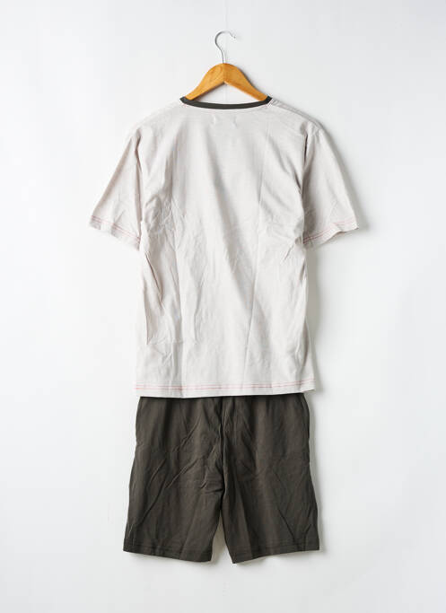 Pijamale scurte gri MASSANA bărbat