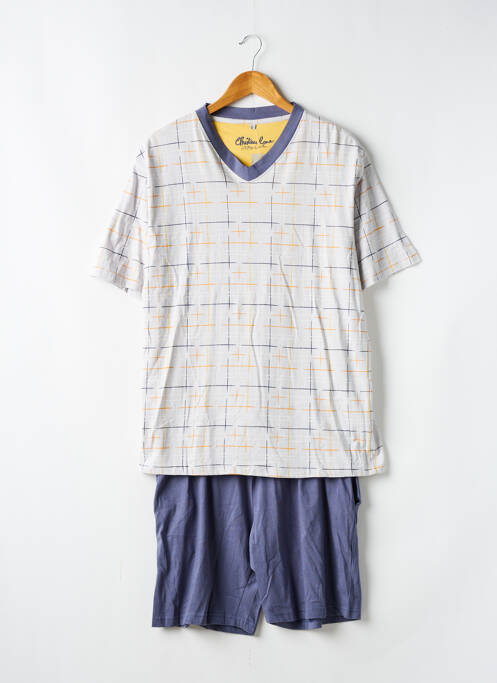 Pijamale scurte gri CHRISTIAN CANE bărbat