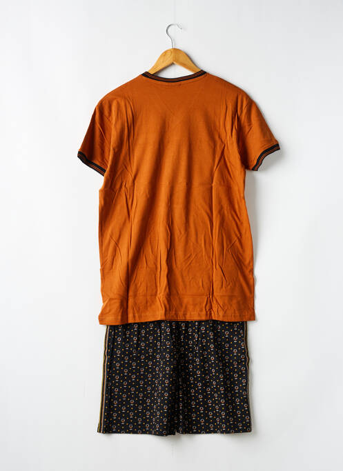 Pijamale scurte maro ARTHUR bărbat