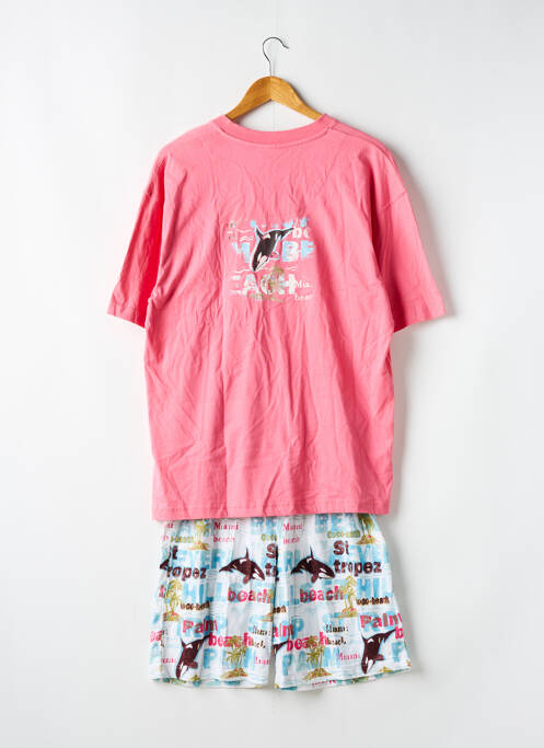 Pijamale scurte roz ARTHUR bărbat