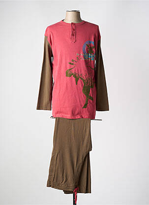 Pijama roșu ARTHUR bărbat