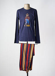 Pijama serigrafie albastru ARTHUR homme