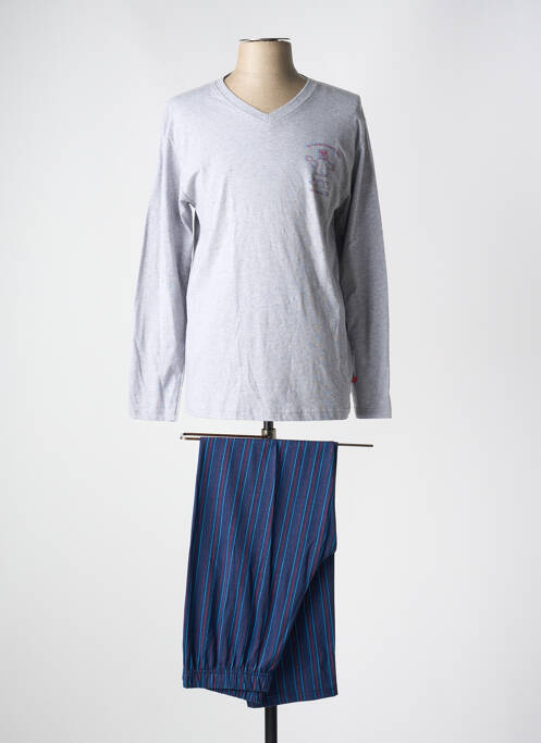 Pijama albastru COUP DE COEUR bărbat