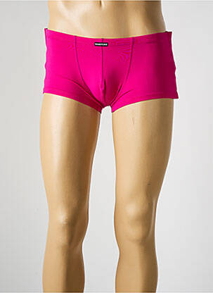 Boxer efect material satinat roz MANSTORE bărbat