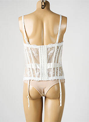 Corset/jartieră cu armatură bej MILLESIA femeie