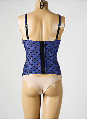Corset top sutien modelat albastru MARIE JO femeie