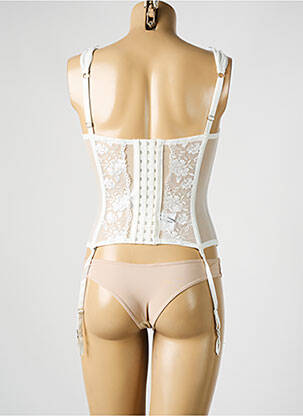 Corset/jartieră cu armatură bej MILLESIA femeie
