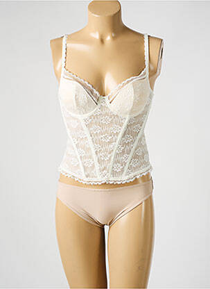Corset broderie bej NINA RICCI femeie