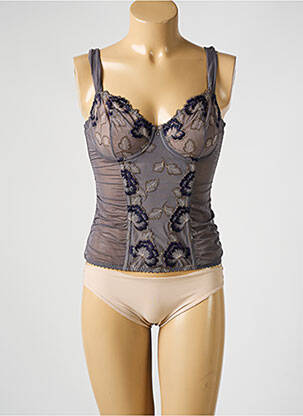 Corset broderie gri PRIMADONNA femeie