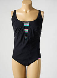 Costum de baie dintr-o singură piesă elasticitate negru LIDEA femme