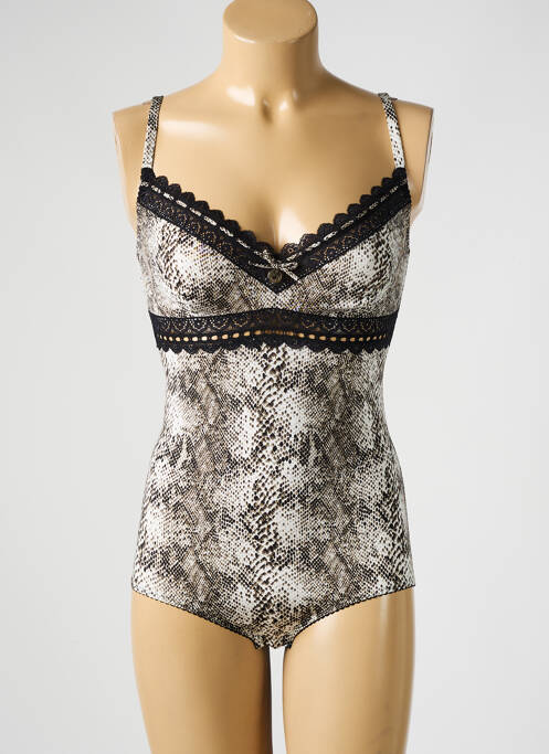 Body de lenjerie elasticitate negru TWIN-SET SIMONA BARBIERI femme