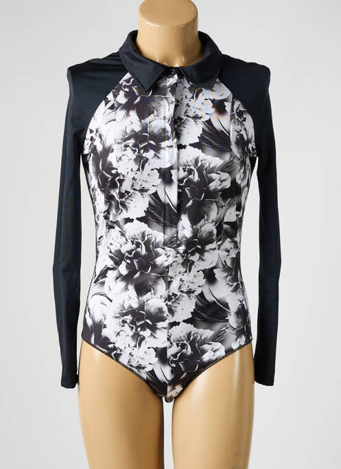 Body de lenjerie elasticitate negru SECRET D'EVA femme