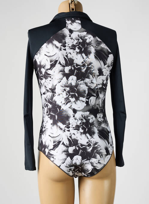 Body de lenjerie elasticitate negru SECRET D'EVA femme