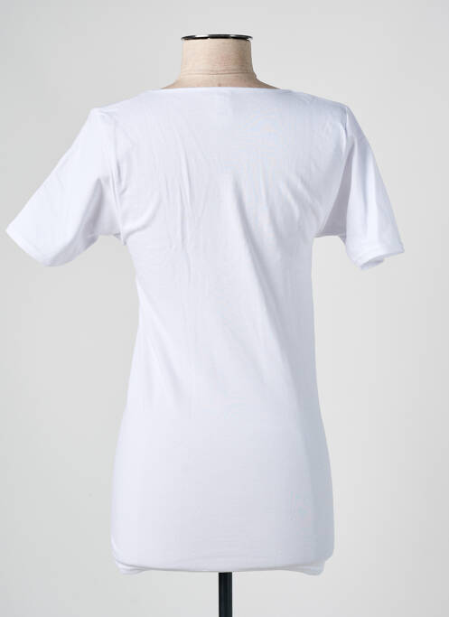 Top/caraco țesătură jersey alb AVET femme