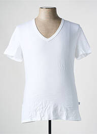 Tricou croială cambrată mâneci scurte alb HOM homme