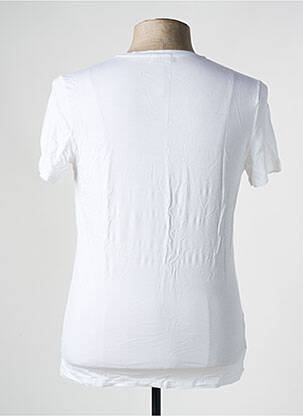 Tricou croială cambrată mâneci scurte alb HOM bărbat