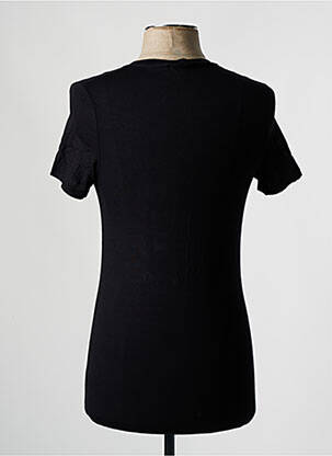 Tricou croială cambrată mâneci scurte negru HOM bărbat