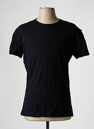Tricou croială cambrată mâneci scurte negru HOM bărbat