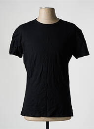 Tricou croială cambrată mâneci scurte negru HOM homme