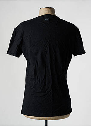Tricou croială cambrată mâneci scurte negru HOM bărbat
