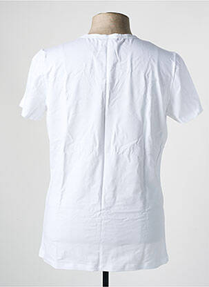 Tricou croială cambrată mâneci scurte alb HOM bărbat