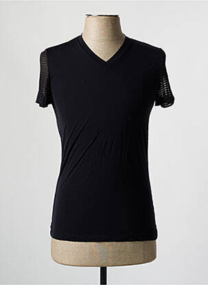 Tricou croială cambrată mâneci scurte negru HOM bărbat