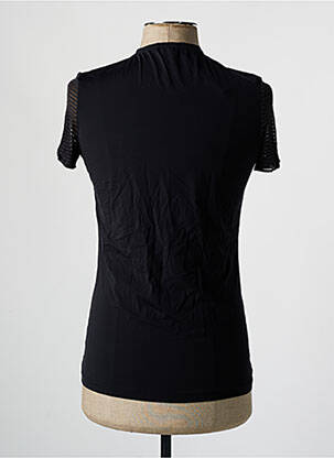 Tricou croială cambrată mâneci scurte negru HOM bărbat
