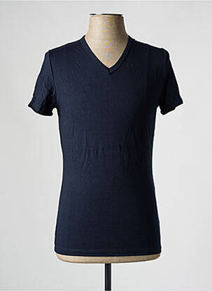 Tricou elasticitate mâneci scurte albastru HOM bărbat
