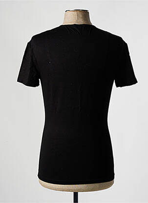 Tricou croială cambrată mâneci scurte negru HOM bărbat